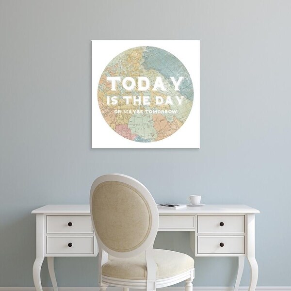 Easy Art Prints Sue Schlabach's 'Hemisphere III' Premium Canvas Art