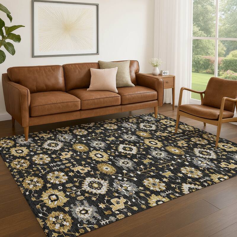 Machine Washable Indoor/ Outdoor Global Durango Chantille Rug
