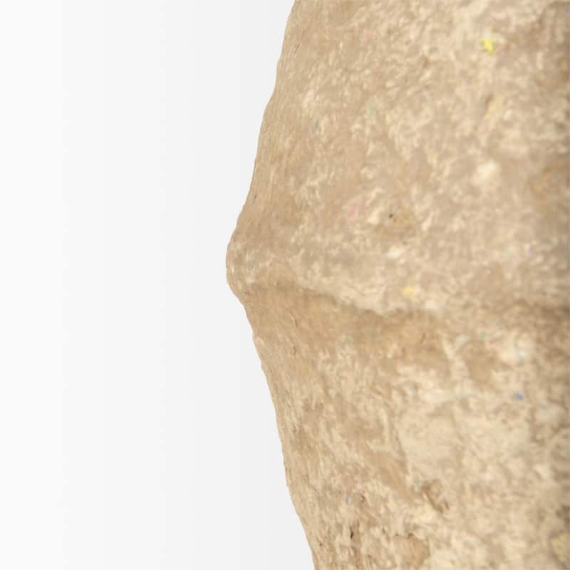 Rundal Small Grey Paper Mache Vase