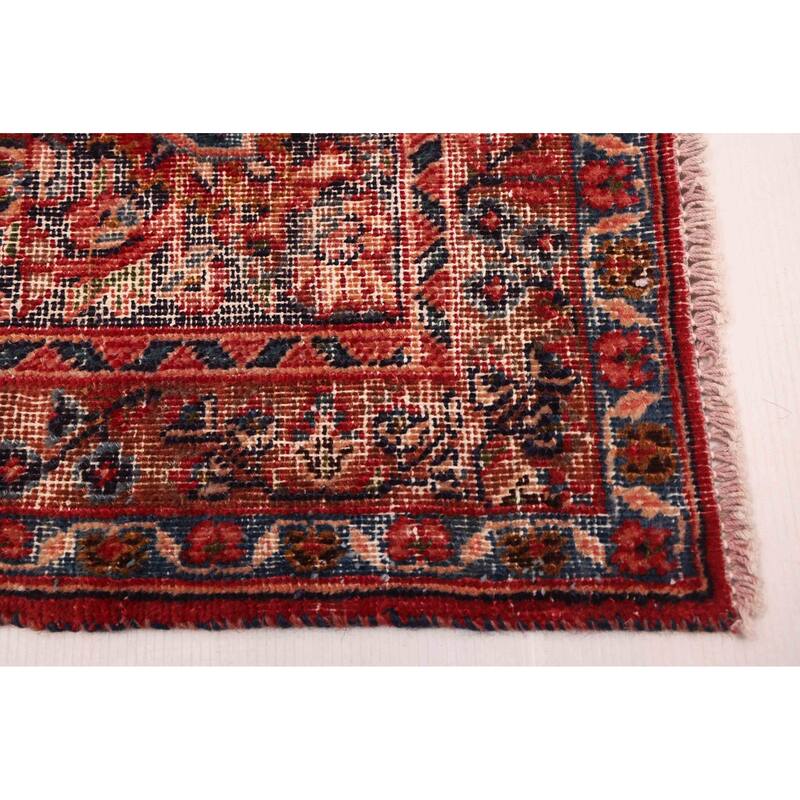 ECARPETGALLERY Hand-knotted Antalya Vintage Red Wool Rug - 9'8 x 12'3