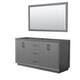 Option Dark Gray, Matte Black Trim, No Top