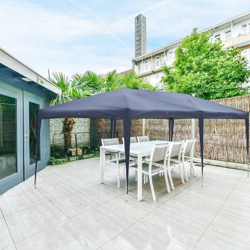 10 x 20 ft. EZ Popup Outdoor Canopies Gazebo with Carry Bag On Sale