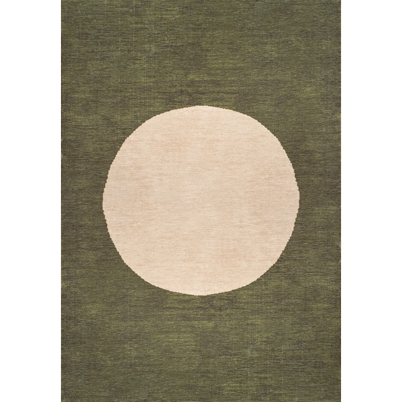 JONATHAN Y Demie Bohemian Textured Weave Floral Machine Washable Area Rug