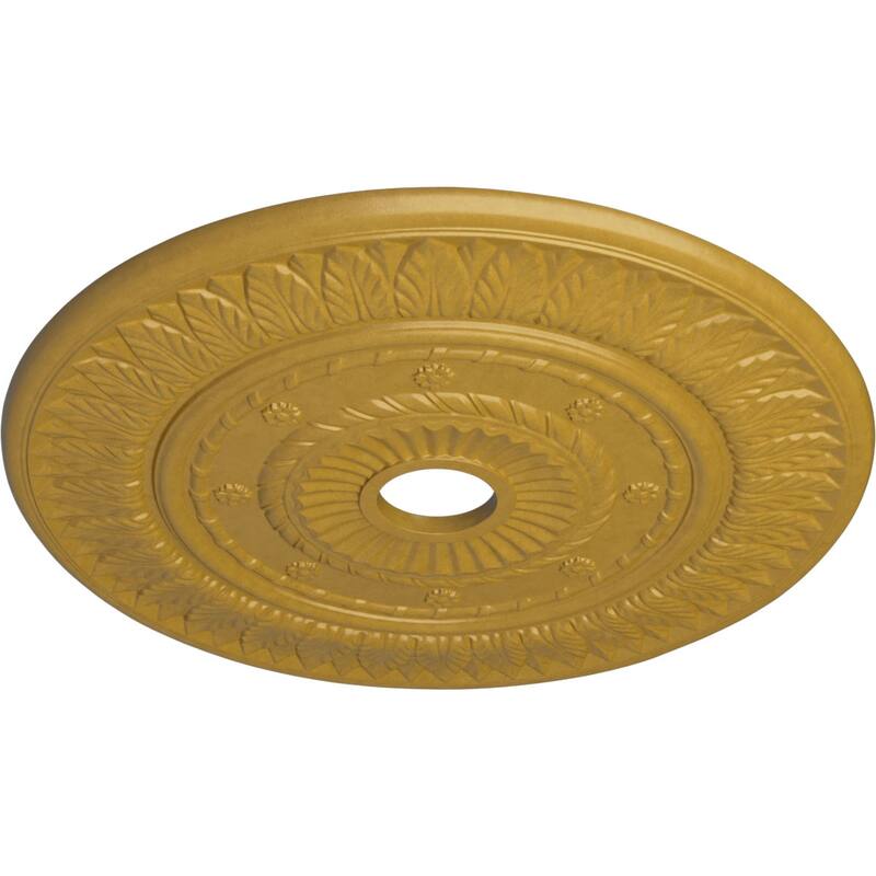 26 3/4"OD x 3 5/8"ID x 1 1/8"P Leaf Ceiling Medallion