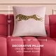 preview thumbnail 2 of 8, Juicy Couture Velvet Cheetah Pillow 14" x 24"