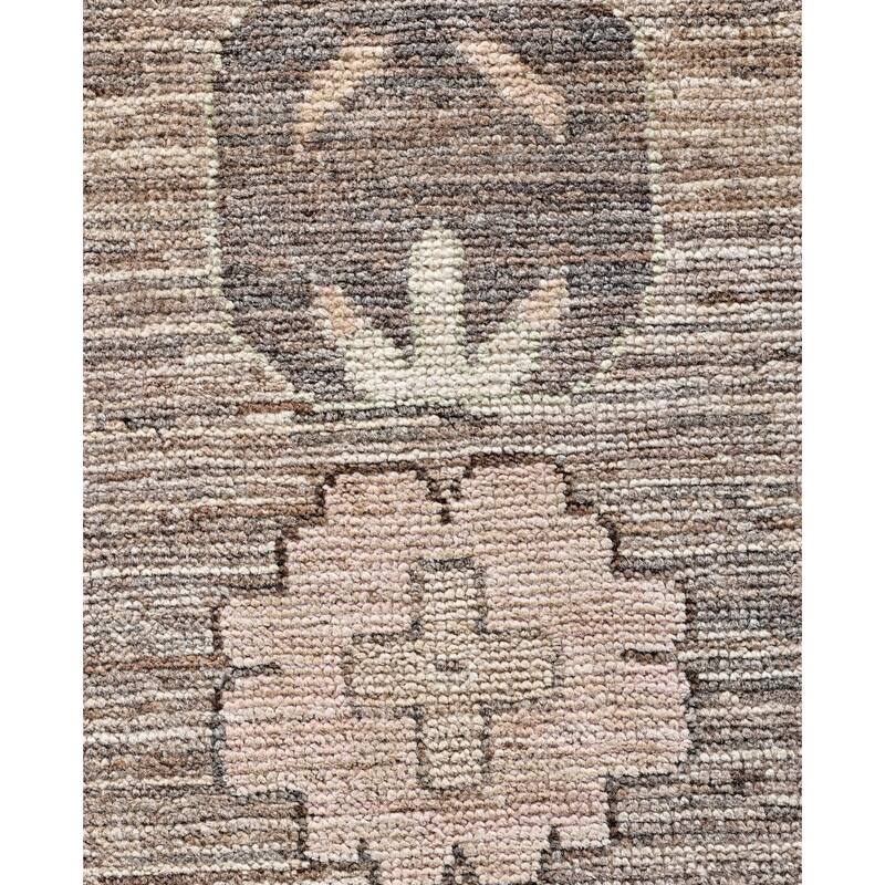 Oushak One-of-a-Kind Hand-Knotted Area Rug - Brown - 10' 2" x 13' 8"