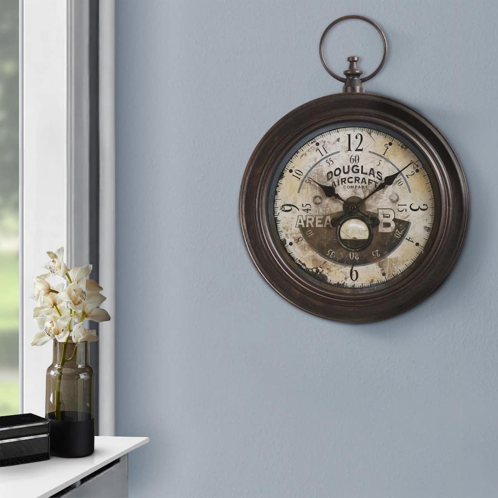 18" Round Wall Clock