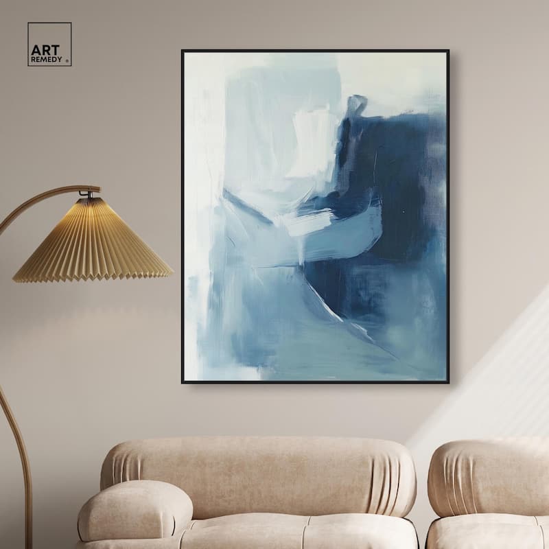 Glacial Reflections I Canvas by Art Remedy