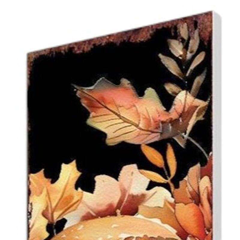 HomeRoots 42" Black Brown Orange And Tan Solid Wood Owl Garden Stake