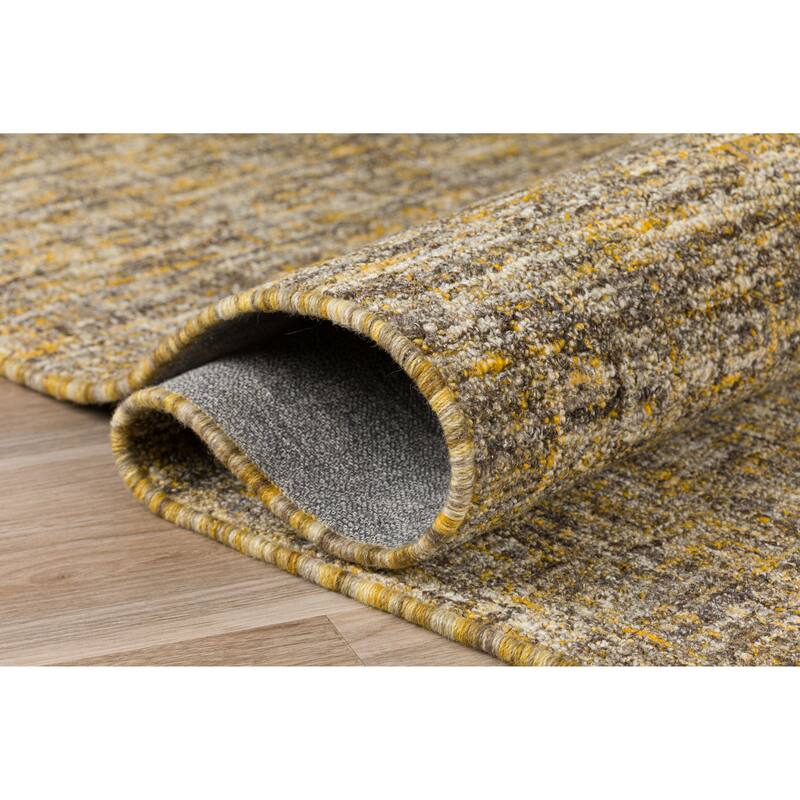 Addison Winslow Active Solid Wool and Viscose Area Rug