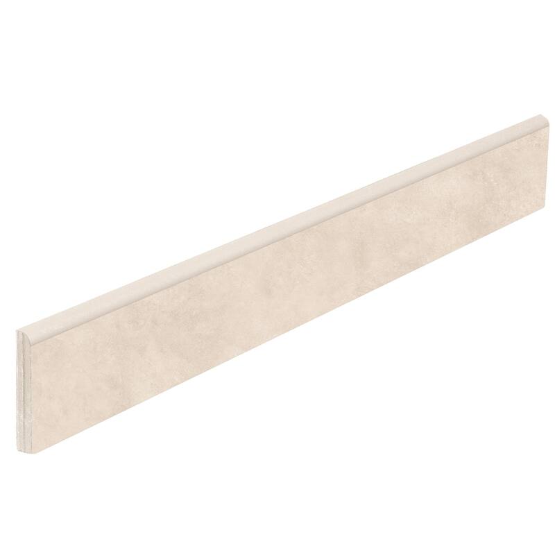 Foundry 3.5x24 Matte Porcelain Bullnose Tile Trim - 3.5 x 24 - 1 Piece - Taupe