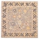 preview thumbnail 1 of 7, ECARPETGALLERY Hand-knotted Modern Oushak Grey Wool Rug - 10' 2" x 10' 2" Grey - 10' 2" x 10' 2" - Square