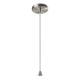Option Matte White/Gold / Polished Chrome/White Cord
