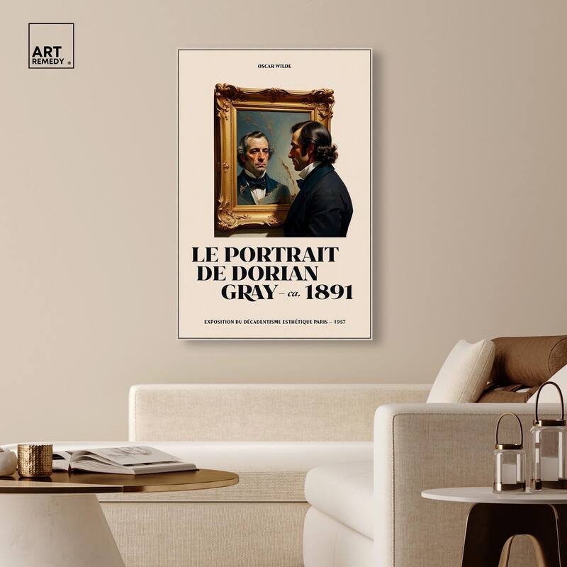 Decadent World of Dorian Gray Canvas by Art Remedy