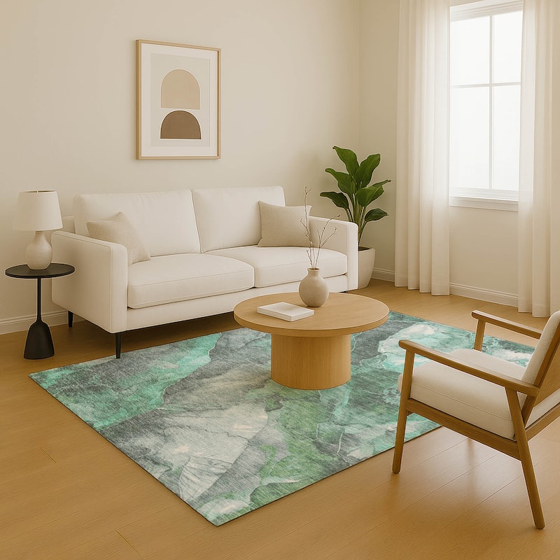 Premium Washable Super Soft Abstract Mayfield Rug