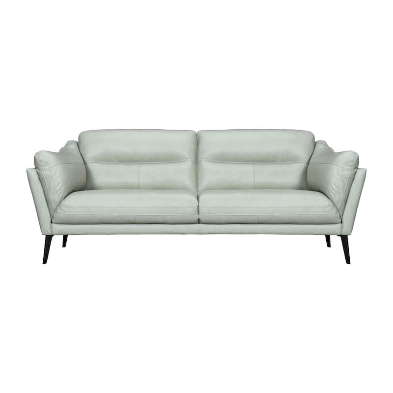 Franz 87" Modern Leather Sofa