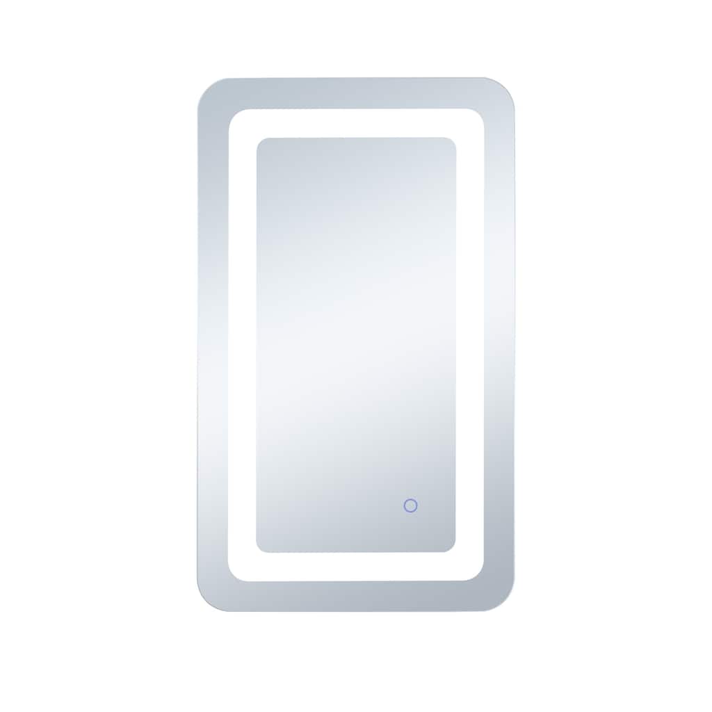 Indigo Home 27in x 30in soft edge LED mirror