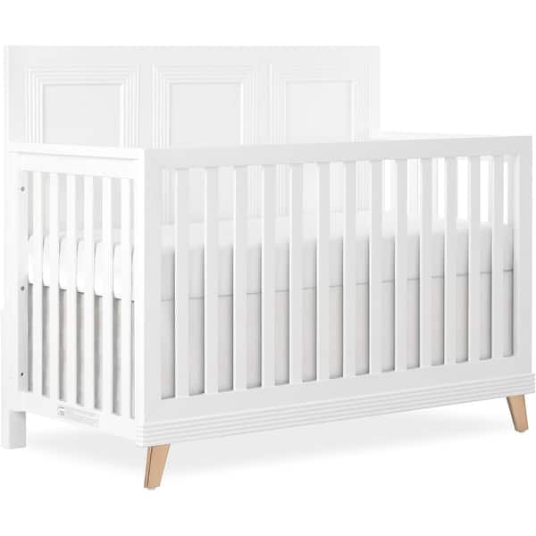 slide 2 of 7, Evolur Audrey 5-in-1 Convertible Crib in Stardust - Stardust Stardust 