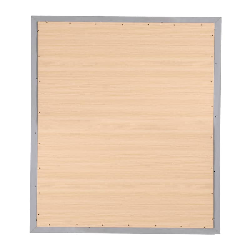 Kat 39 in. x 46 in. Modern Rectangle Framed Dresser Mirror - 3"L x 39"W x 46"H