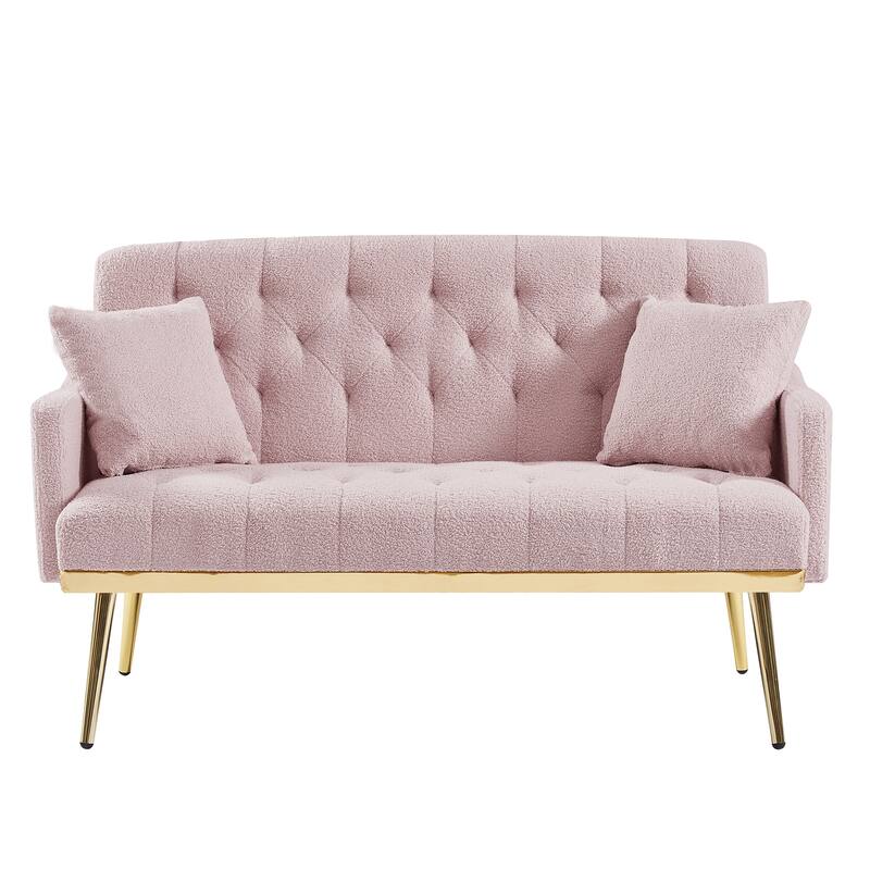 Teddy fabric 2 seater sofa for Living Room, Entryway, Hallway, Office