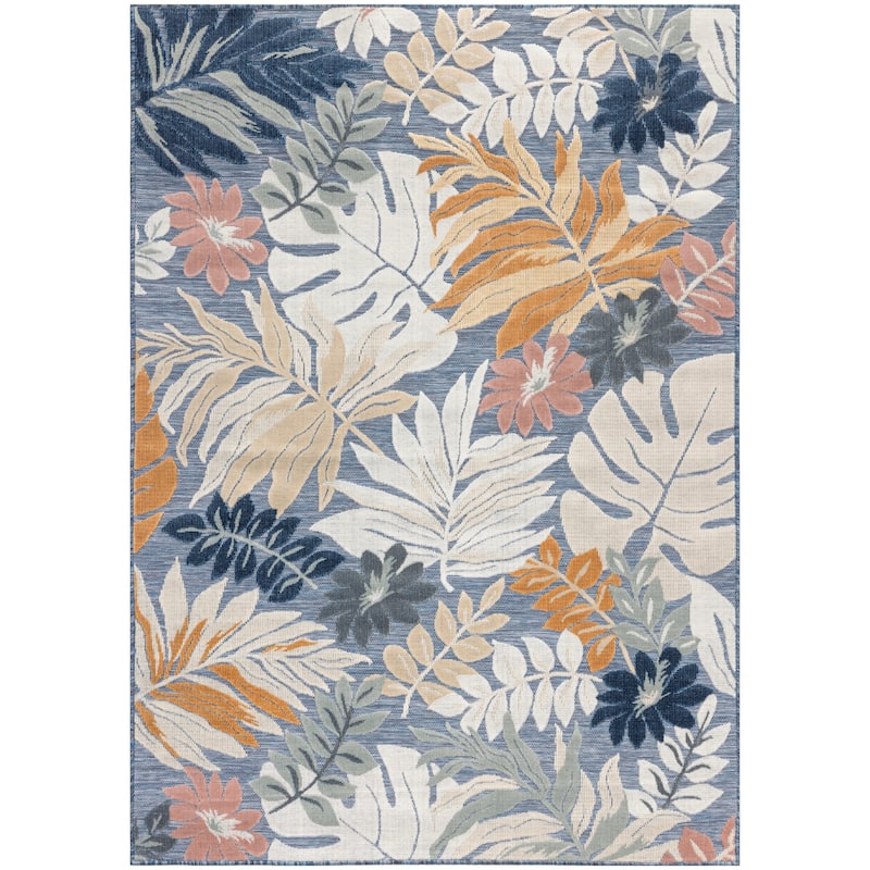 Nourison Suncoast Indoor/Outdoor Tropical Floral Area Rug