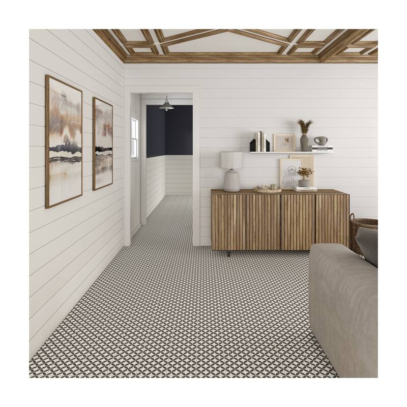 TileHQ 8 x 8 Glazed Porcelain Deco Tile (24 PC Per Carton) (10.32 SQFT Per Carton)