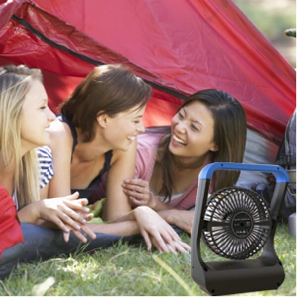battery powered camp fan