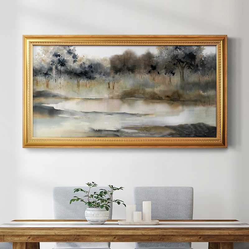 Serene River Premium Framed Canvas- Ready to Hang