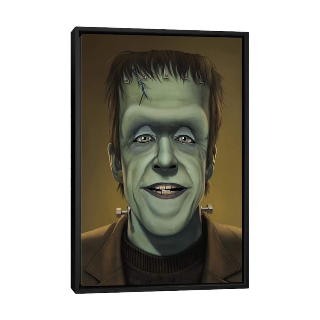iCanvas "Herman Munster" by Vincent Hie Framed Canvas Print