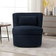 preview thumbnail 39 of 42, Upholstered Swivel Barrel Accent Chair