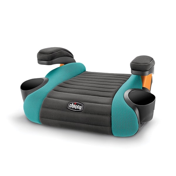 slide 2 of 14, Chicco GoFit Backless Booster Car Seat Raindrop