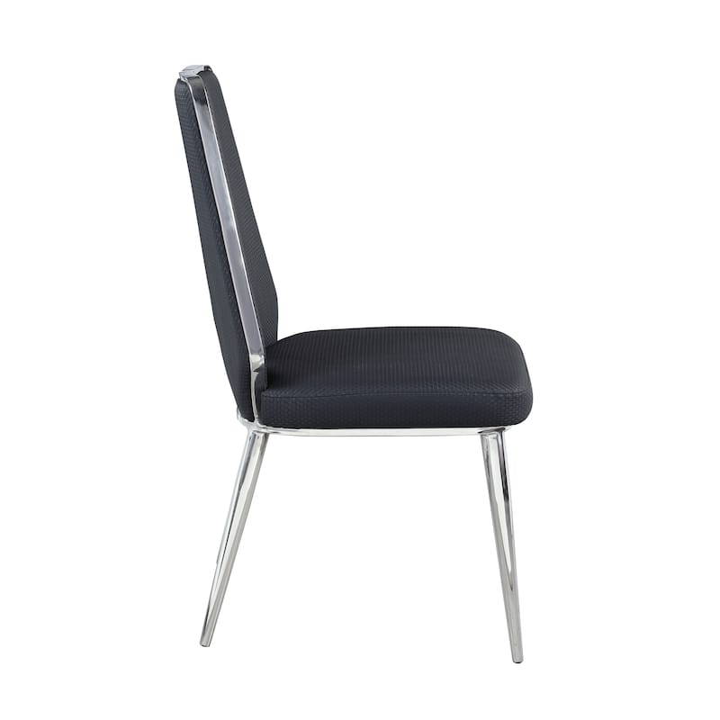 Somette Contemporary Side Chair - 2 Per Box