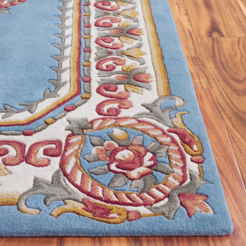 SAFAVIEH, Handmade Naples Cathelyne Traditional Wool Rug