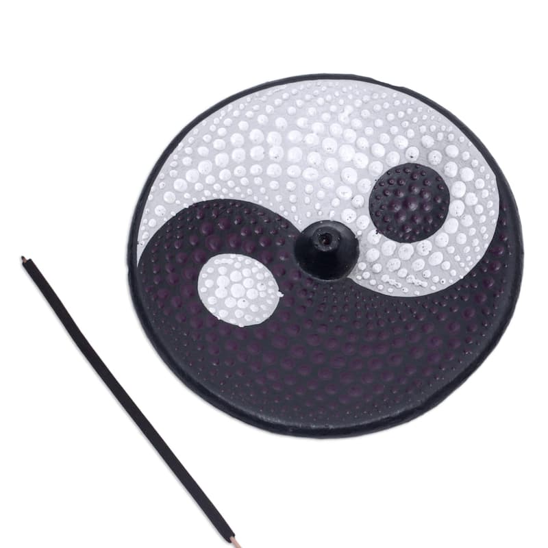 Novica Handmade Yin Yang Ceramic Incense Holder Bed Bath & Beyond