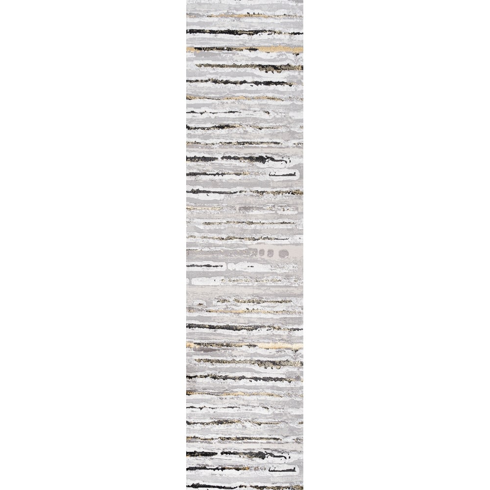 JONATHAN Y Timeworn Modern Stripe Area Rug