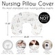 preview thumbnail 6 of 4, Sweet Jojo Designs Jungle Safari Animal Boy Girl Gender Neutral Nursing Breastfeeding Pillow Cover Pillow Not Included- Elephant