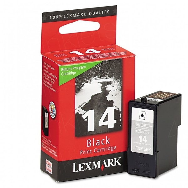 Lexmark 14 Black Ink Cartridge Standard 18C2090. Opens flyout.