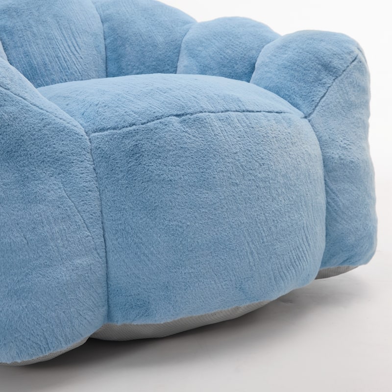 Adult Bean Bag Sofa with Pull Ring can be Easily Moved Suitable for Various Environments Such as Living Room, Bedroom, etc.