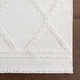 preview thumbnail 3 of 6, Nuloom Amalie Trellis Fringe Area Rug