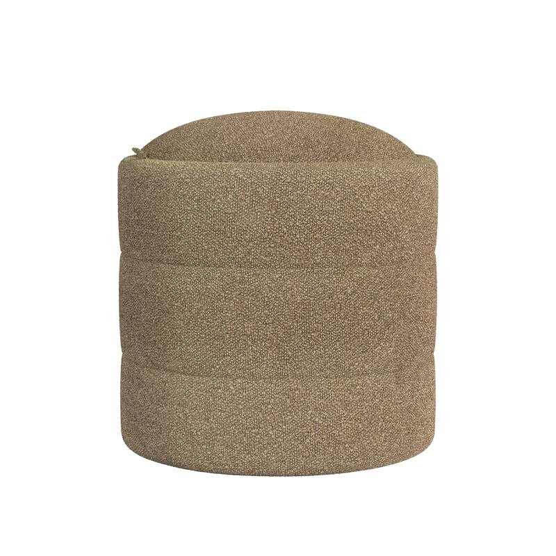 HomePop Storage Round Ottoman