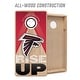 preview thumbnail 4 of 5, Atlanta Falcons NFL 2x4 Professional Cornhole Board Set