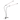‎Clip-on countertop led light black grow lights for plants iron, plastic indoor plant light