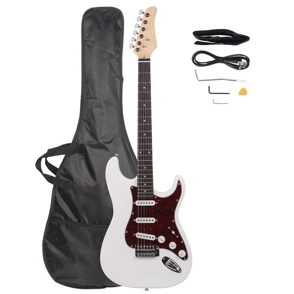 ST3 Stylish Pearl-shaped Pickguard Electric Guitar
