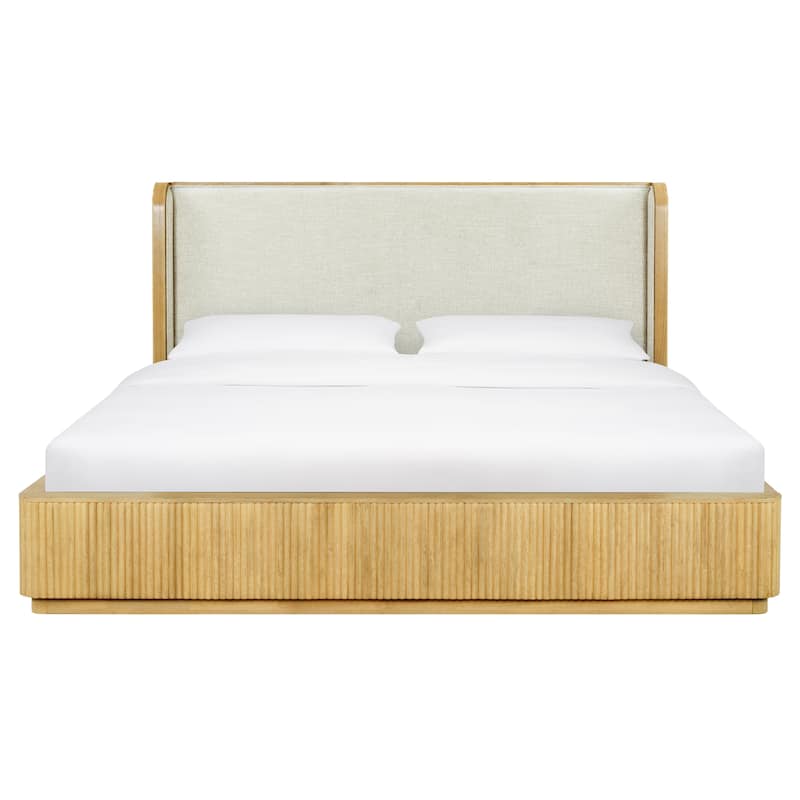 SAFAVIEH Couture Barrymore Reeded Wood Bed