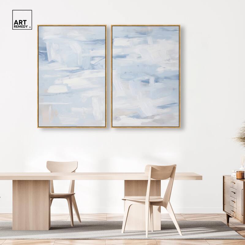 Frozen in Time II Canvas Set of 2 by Art Remedy