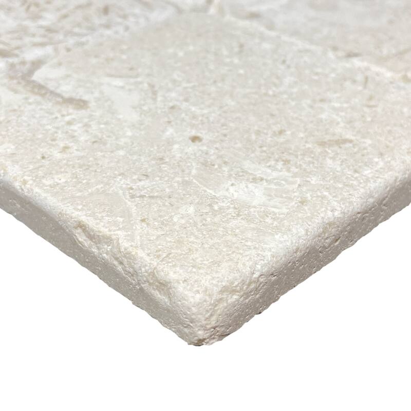 Fresca Limestone 4" x 4" Tumbled TIle