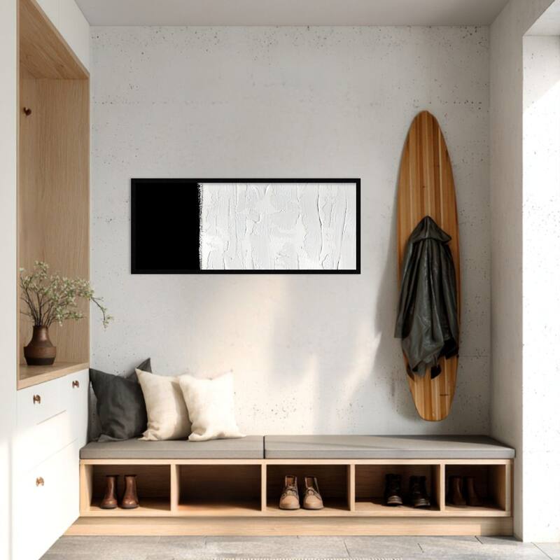 Amanti Art Framed Fabric Pinboard Silence by Uplusmestudio Printed Bulletin Board