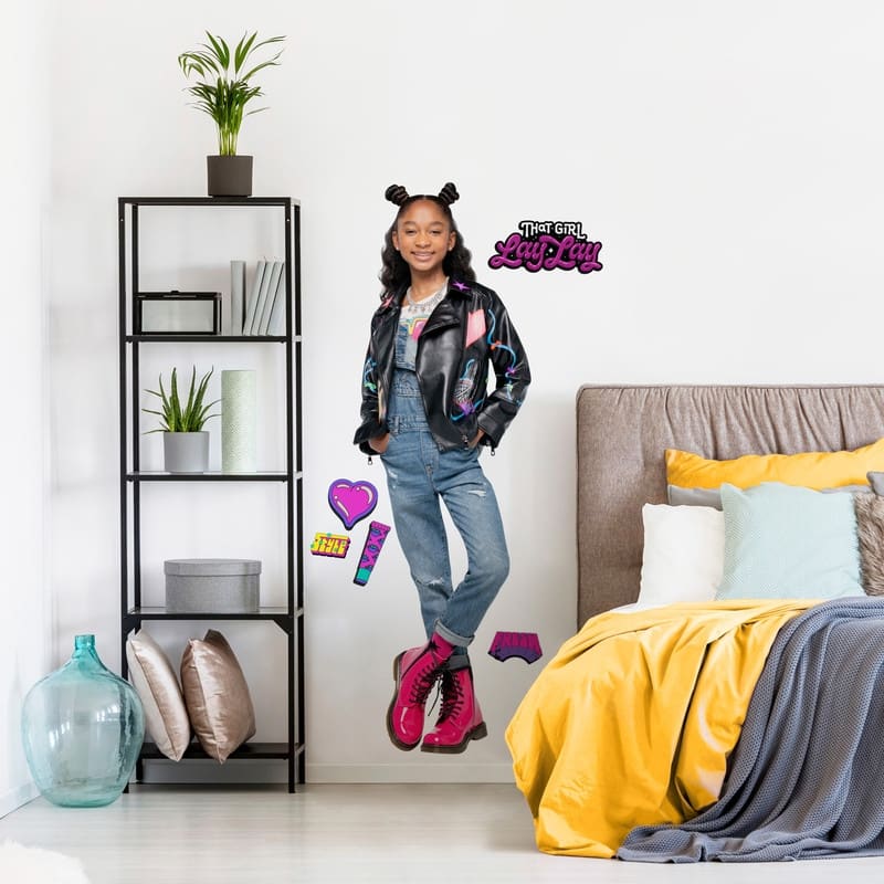 That Girl Lay Lay Giant Peel and Stick Wall Decals by RoomMates