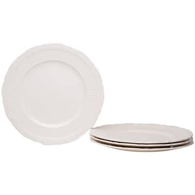 Red Vanilla Tuscan Villa Dinner Plates 11.25" Set/4