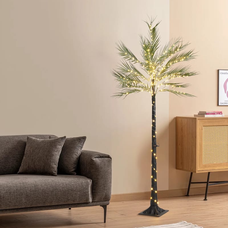 6ft Lighted Phoenix Palm Tree